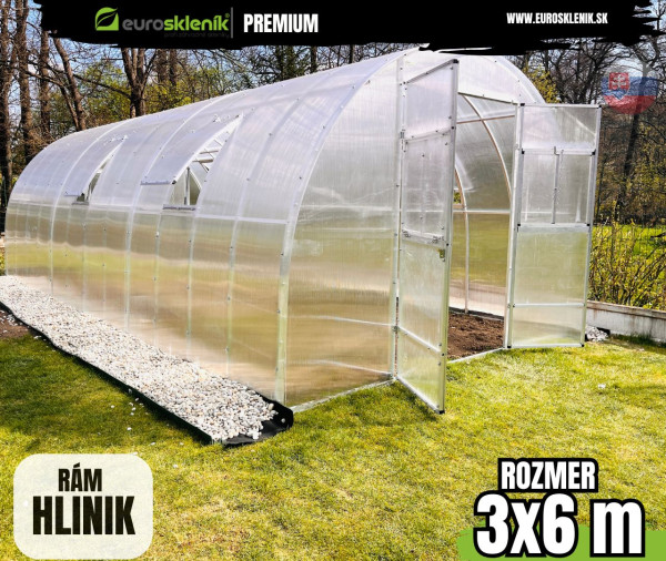 Eurosklenik ® Premium 3 x 6 m